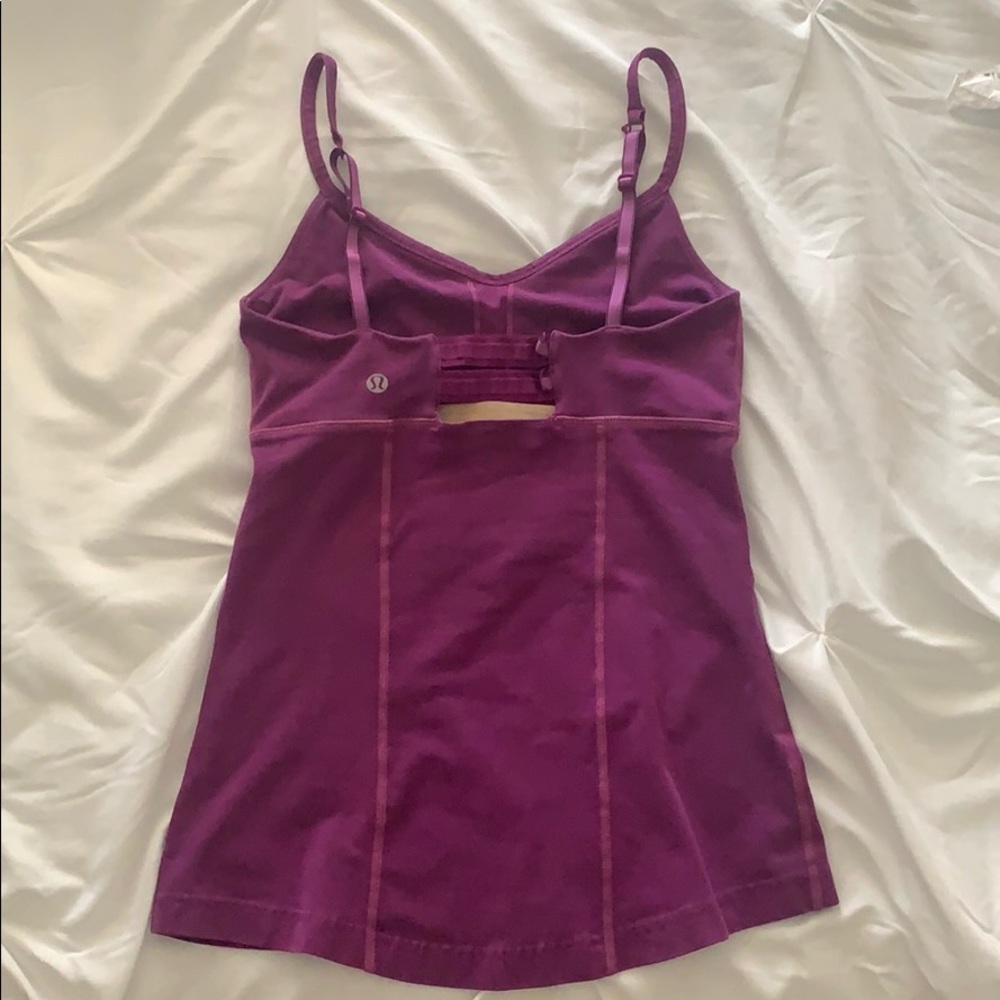 Lululemon purple tank